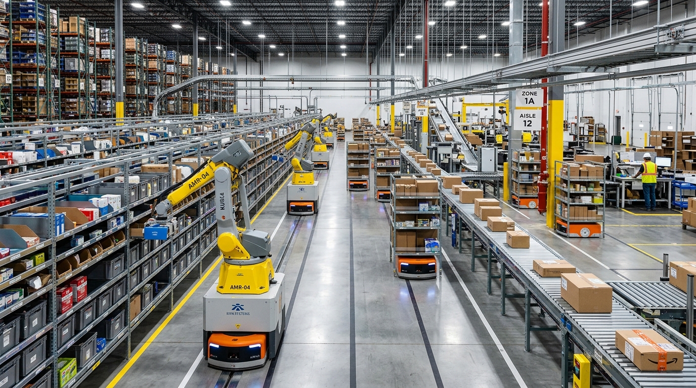 Automated fulfillment warehouse